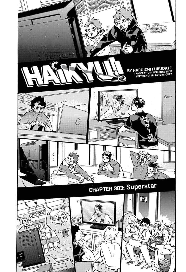 Haikyu!!-Chapter 383