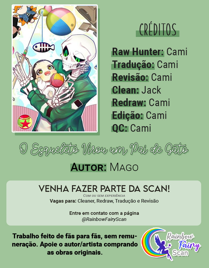 O esqueleto virou um pai de gato-Chapter 42